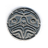 POCKET SPIRIT - VISION - EAGLE FRONT by DARREL AMOS, HAIDA