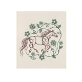 Horse (Bebezhigooganzhii) By Storm Angeconeb , Lac Seul First Nation, Ojibwe | Eco Swedish Cloths