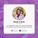 Hummingbird By Nicole La Rock, Coastal Salish | Cotton Potholder