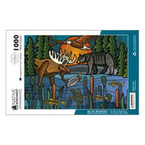 All My Relatives (Indinawemaaganidag) By Storm Angeconeb , Lac Seul First Nation, Ojibwe | 1000 Piece Jigsaw Puzzle