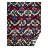 Raven By Simone Diamond, Coast Salish | Fleece Blanket