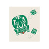 Frog By Maynard Johnny Jr, Coast Salish, Kwakwaka'Wakw | Eco Swedish Cloths