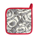Transforming Eagle By Ryan Cranmer, Namgis | Cotton Potholder