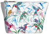 CANVAS COIN PURSE-  "Garden of Hummingbirds" by Richard Shorty