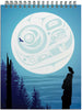 Sketchbook - Full Moon Raven by Mark Preston, Tlingit